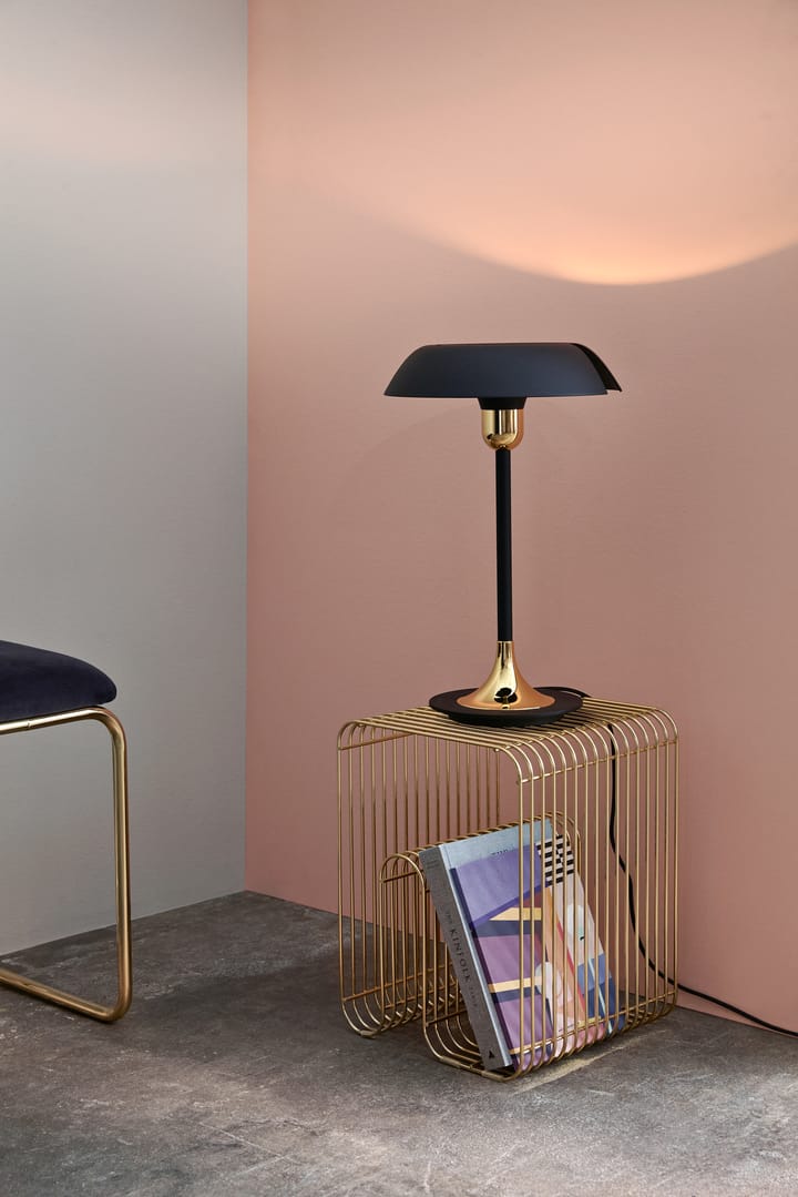 Candeeiro de mesa Cycnus 46 cm, Preto-dourado AYTM