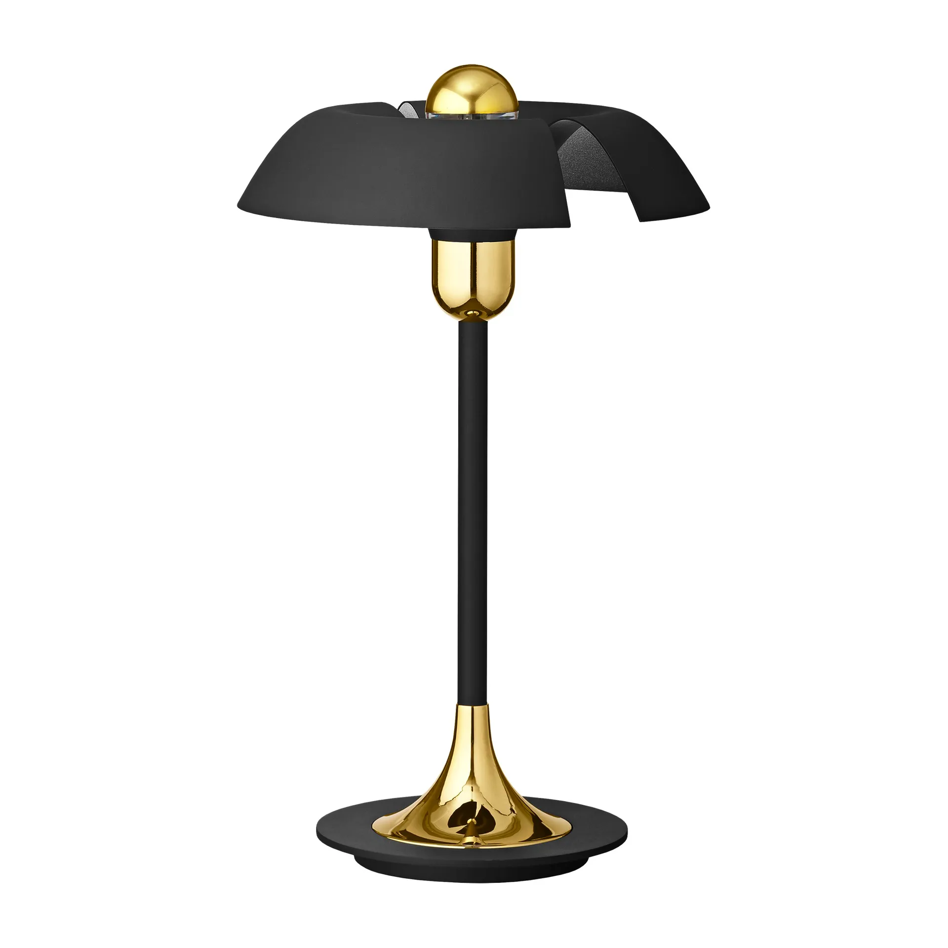 Candeeiro de mesa Cycnus 46 cm, Preto-dourado AYTM