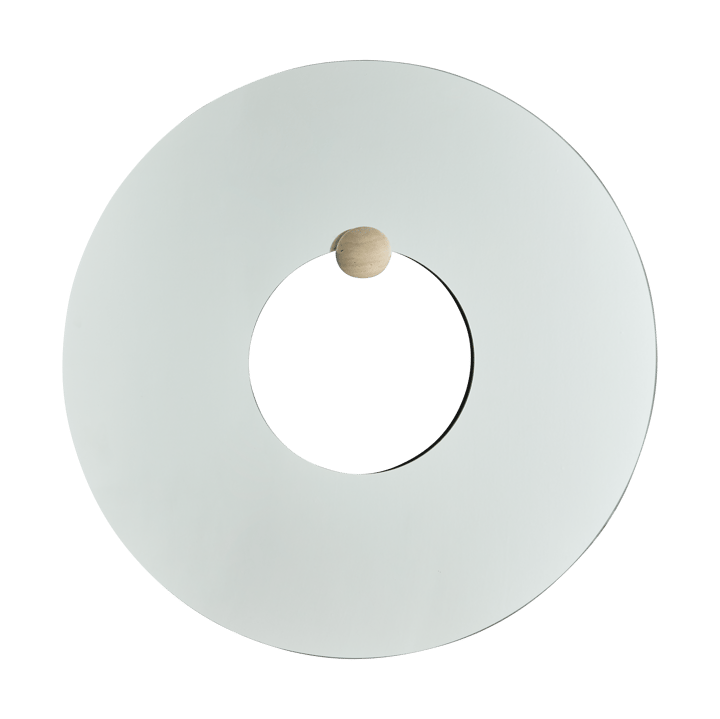 Castellum espelho de parede Ø80 cm - Claro-travertino - AYTM