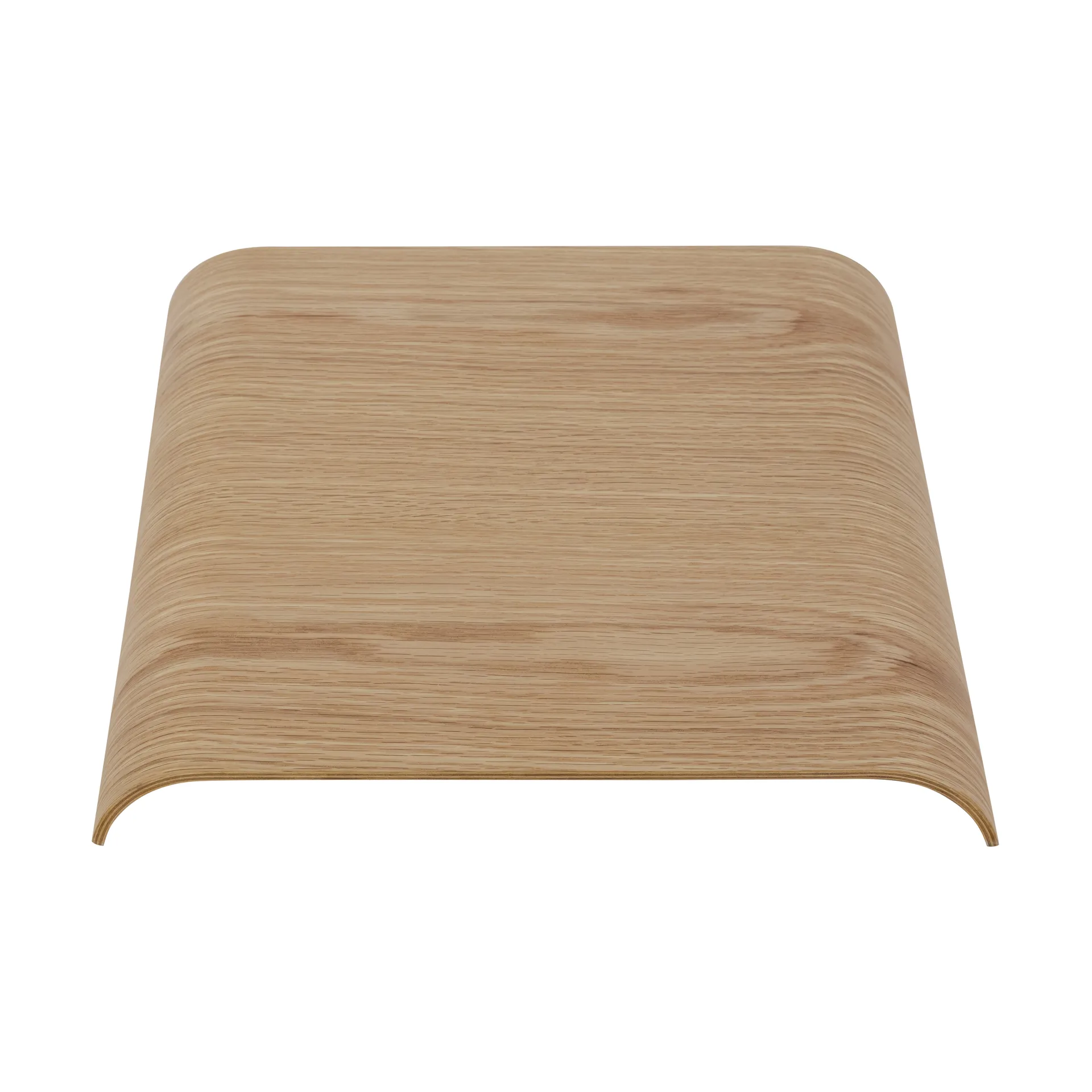 Curva bandeja/painel superior para banco Curva 33 cm, Carvalho AYTM