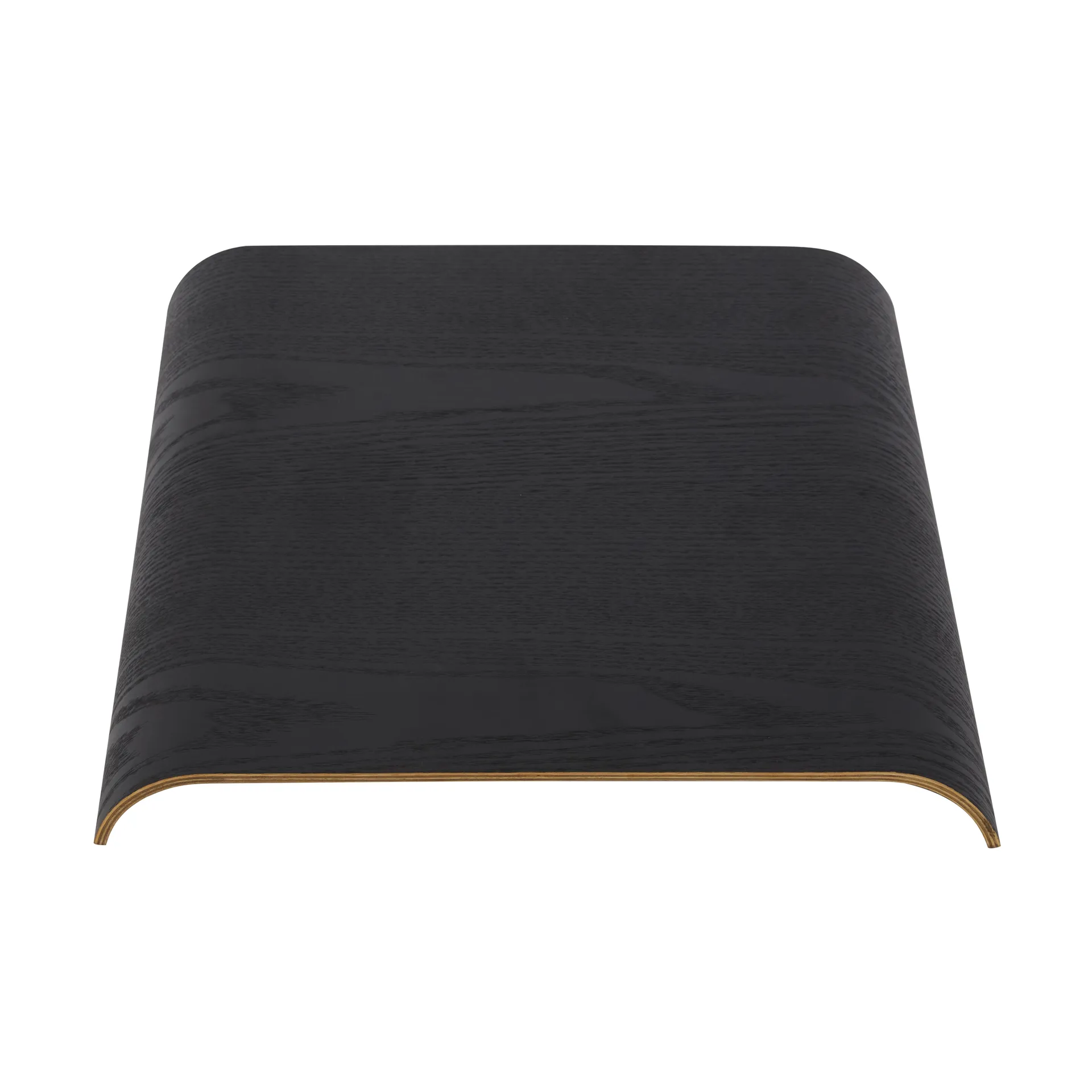 Curva bandeja/painel superior para banco Curva 33 cm, Preto AYTM