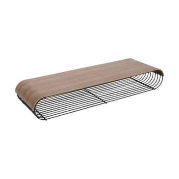 Curva bandeja/painel superior para prateleira de parede 80,4 cm - Noz - AYTM
