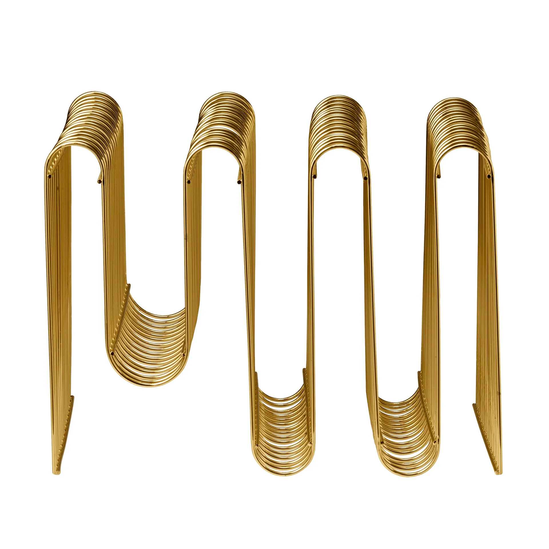 Curva porta-revistas , latão AYTM