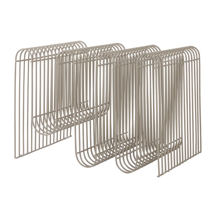 Curva porta-revistas  - Taupe - AYTM
