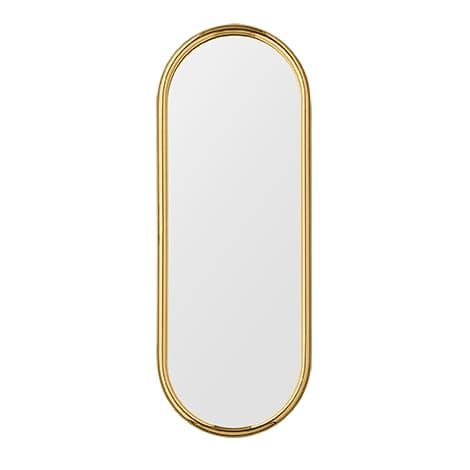 Espelho Angui oval 78 cm - dourado - AYTM