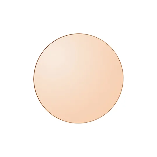 Espelho Circum pequeno, âmbar AYTM