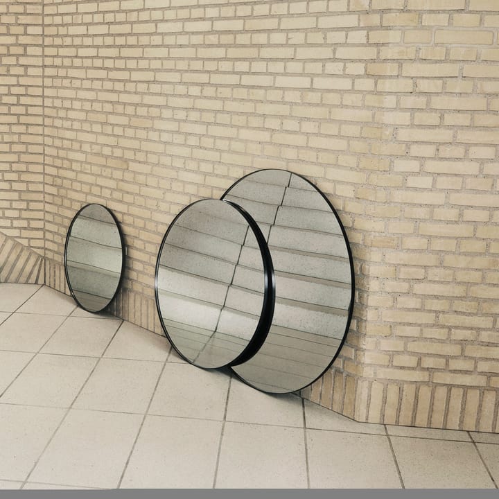 Espelho Circum pequeno - transparente-preto - AYTM
