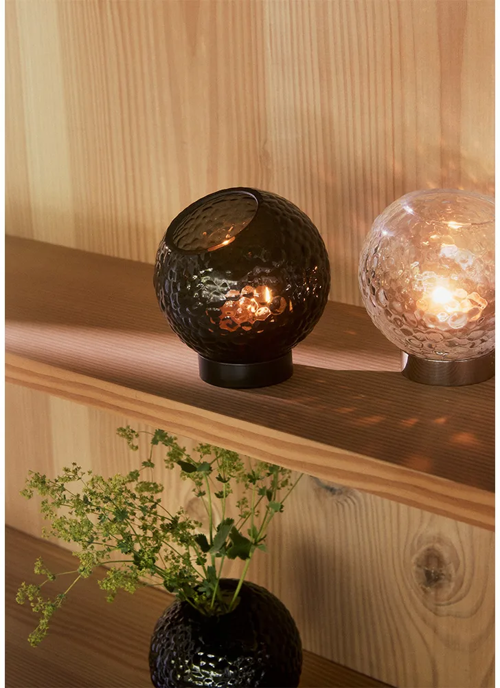 Globe castiçal Ø10 cm, Claro AYTM