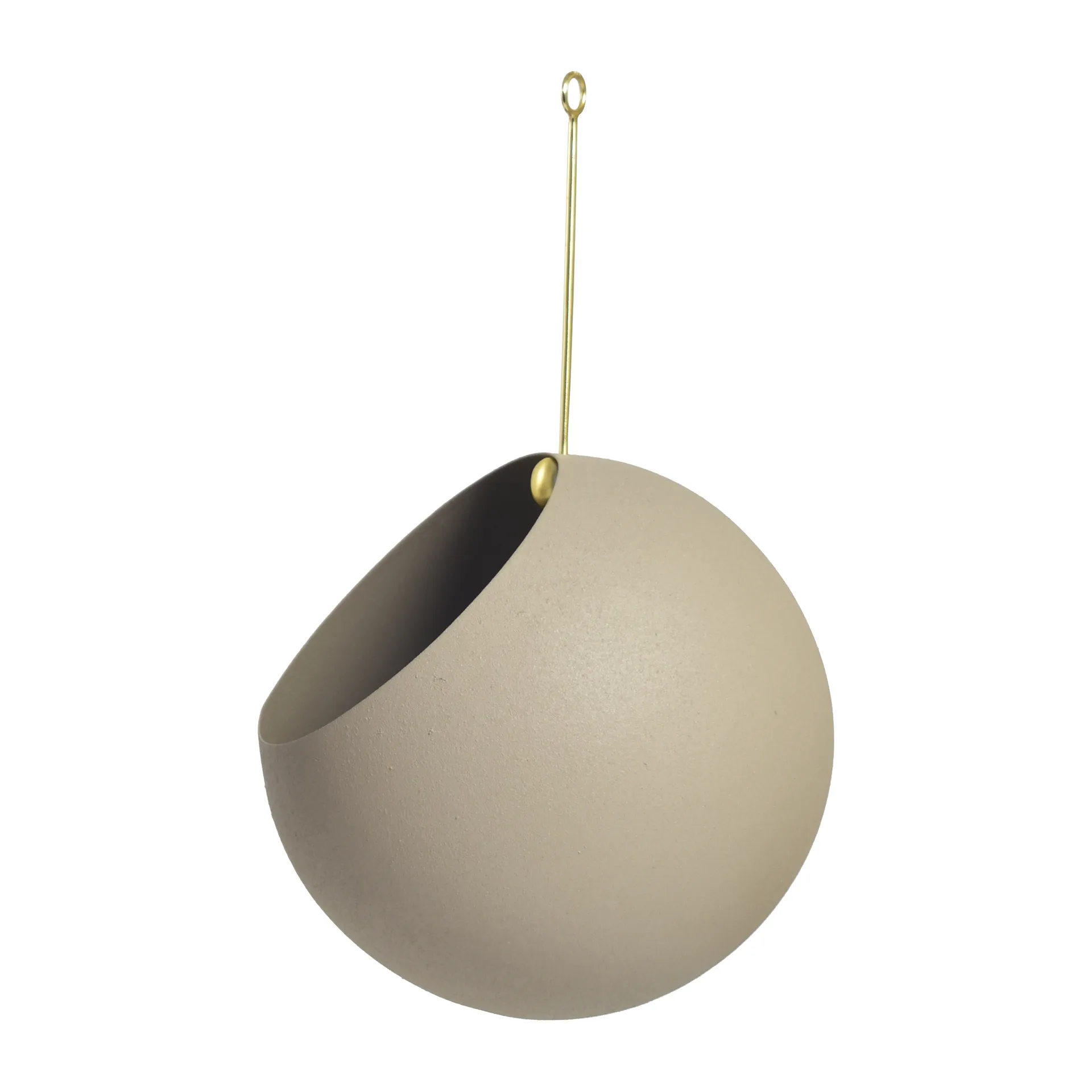GLOBE vaso suspenso Ø17 cm h28 cm , Taupe AYTM