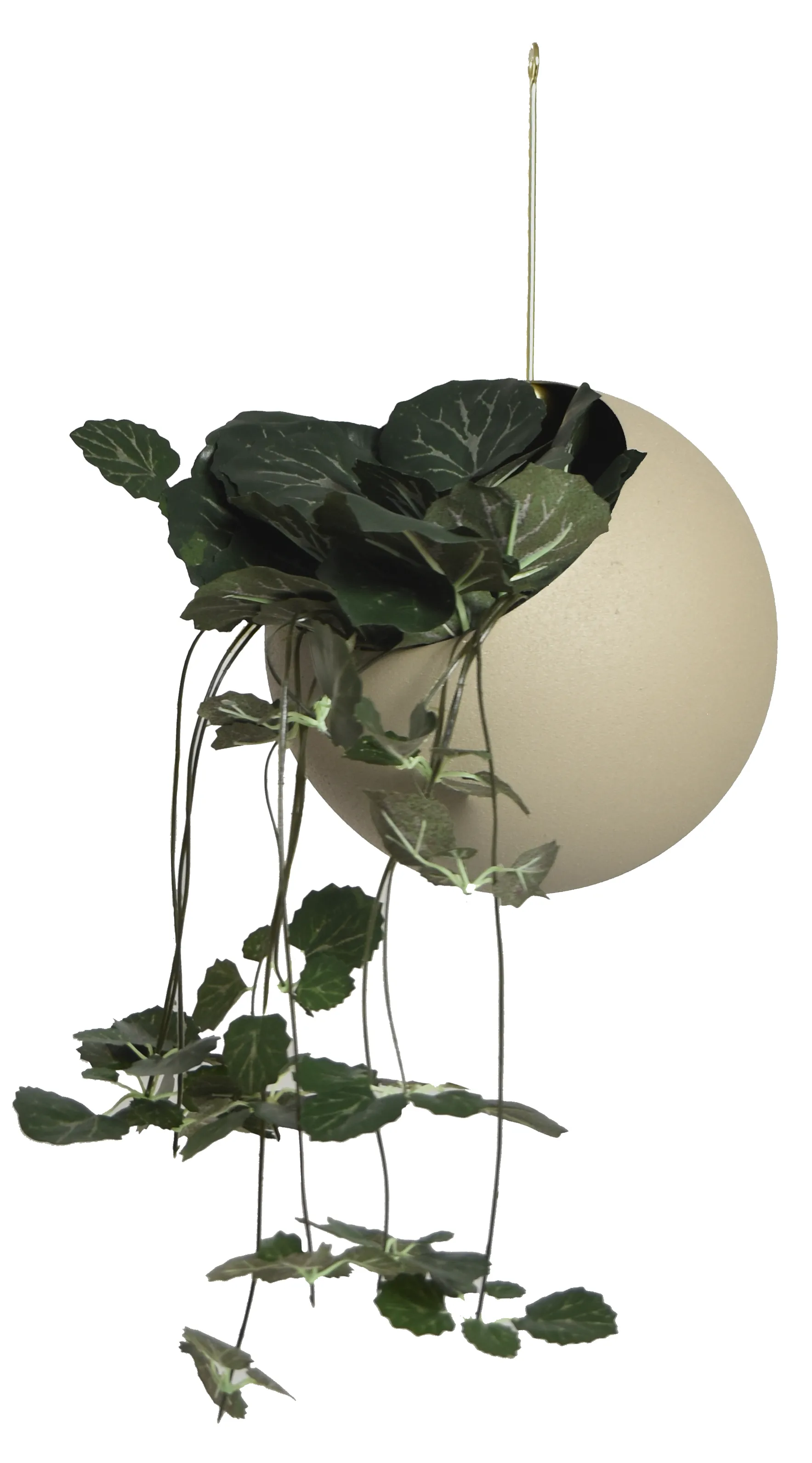 GLOBE vaso suspenso Ø17 cm h28 cm , Taupe AYTM