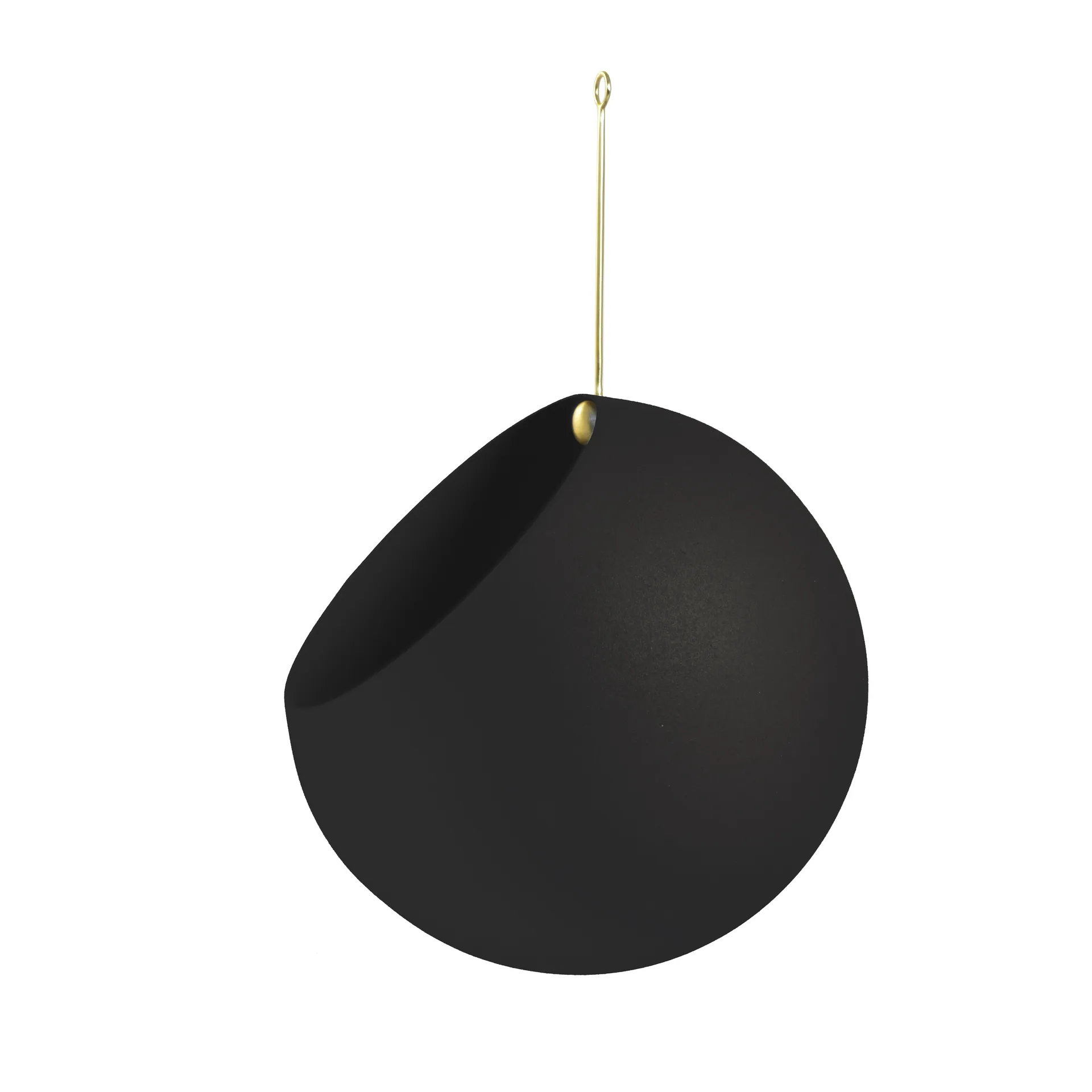 GLOBE vaso suspenso Ø21 cm h32 cm , Preto AYTM