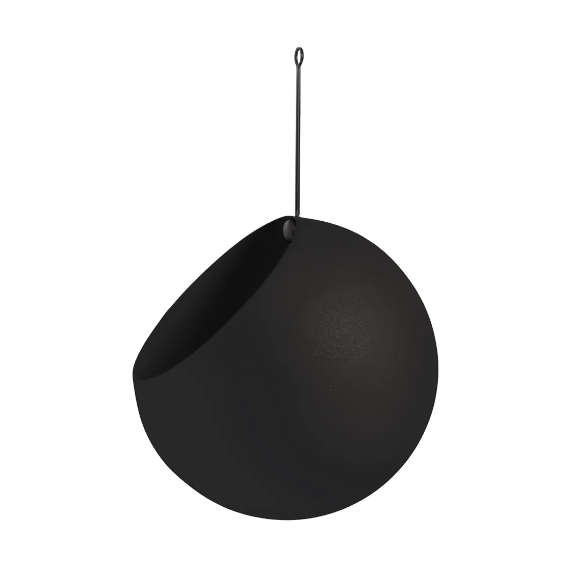 GLOBE vaso suspenso Ø21 cm h32 cm , Preto AYTM