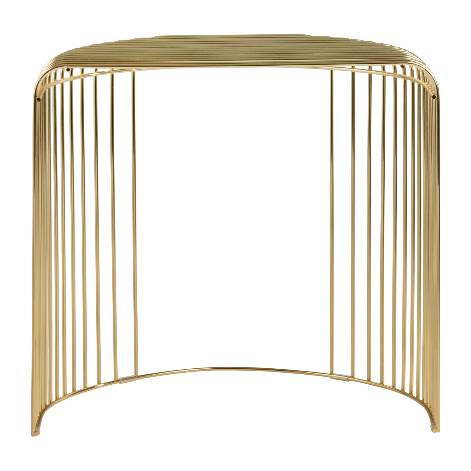 Mesa Curva 45 cm, Dourado AYTM