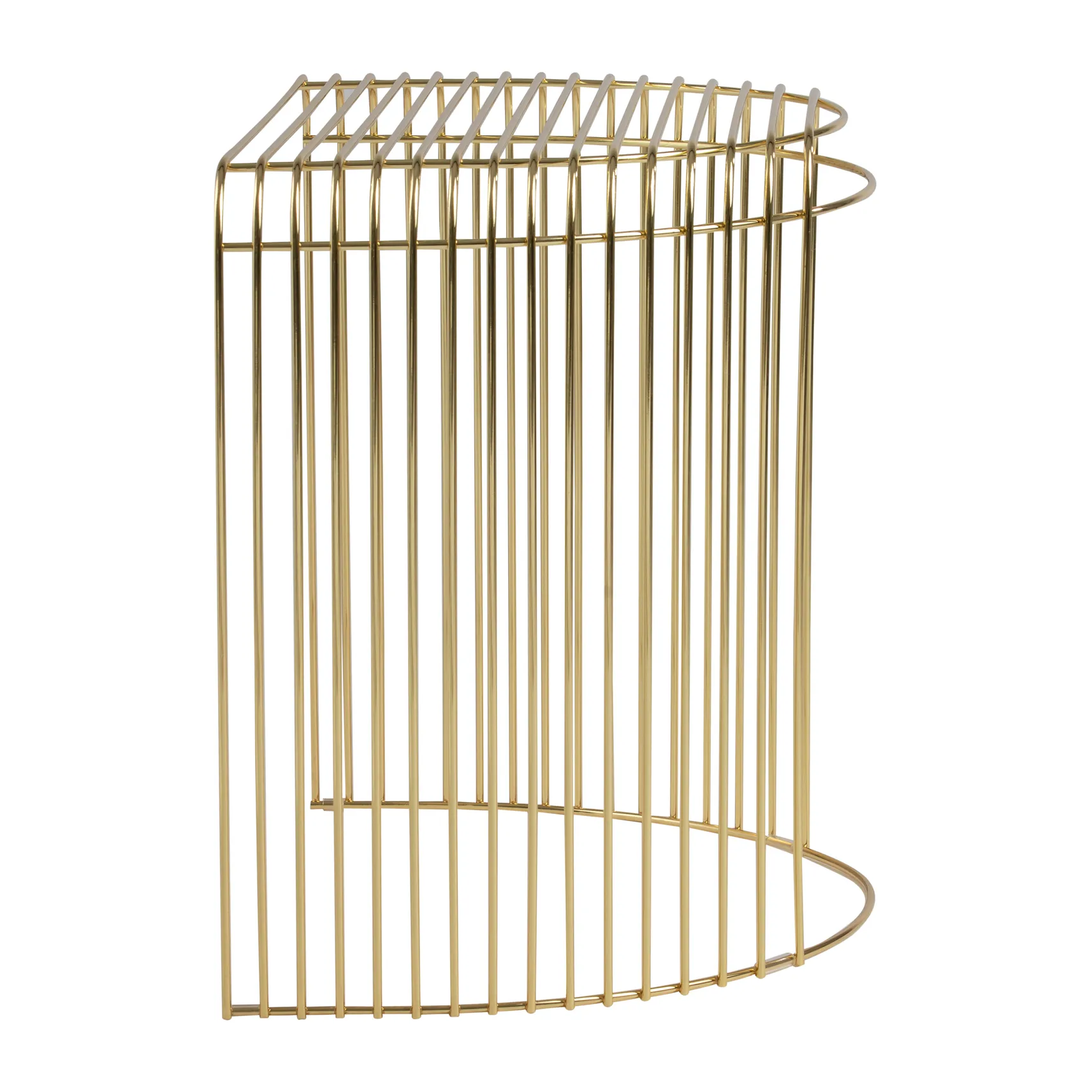 Mesa Curva 45 cm, Dourado AYTM