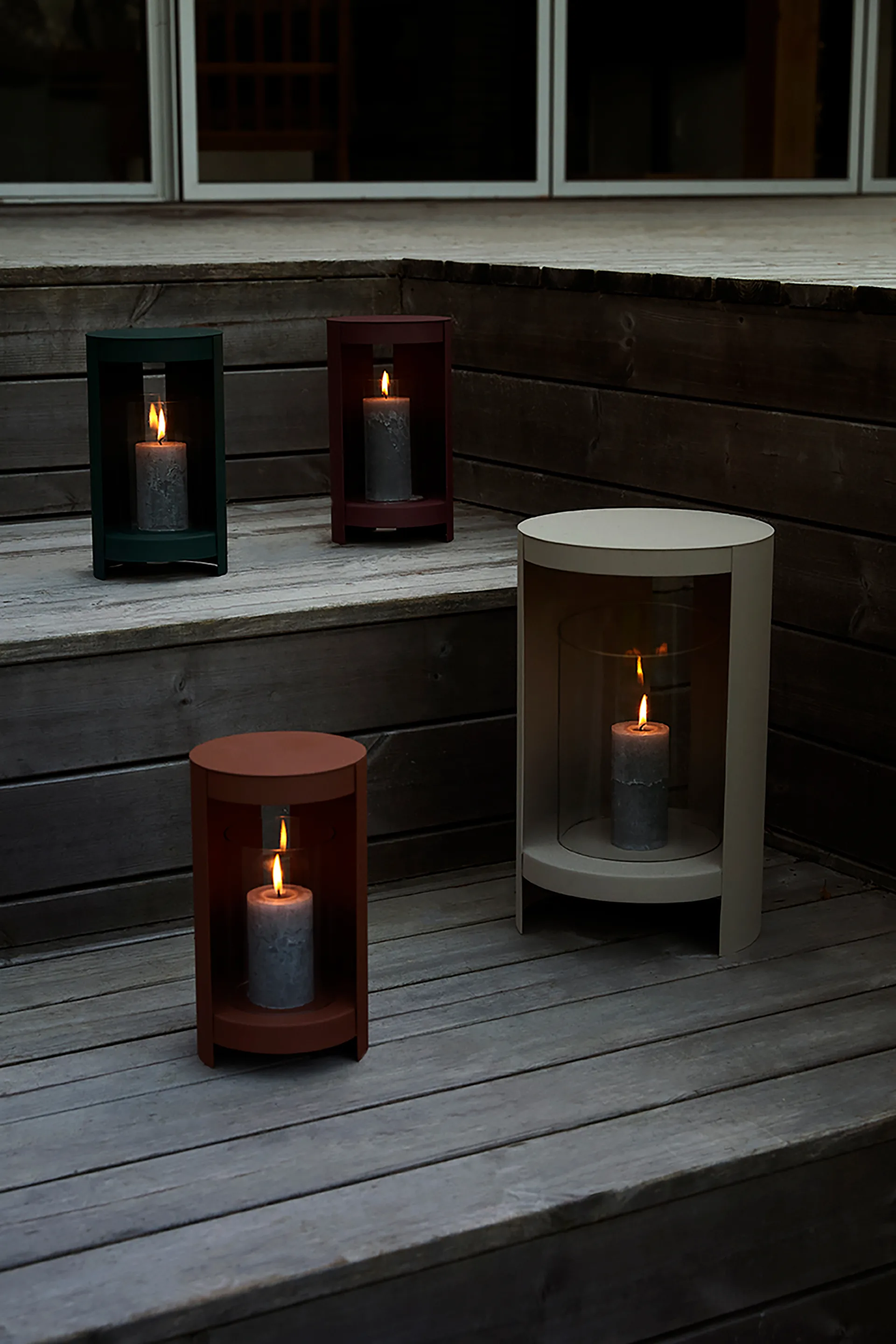 Ora Lanterna de jardim 28 cm, Floresta AYTM