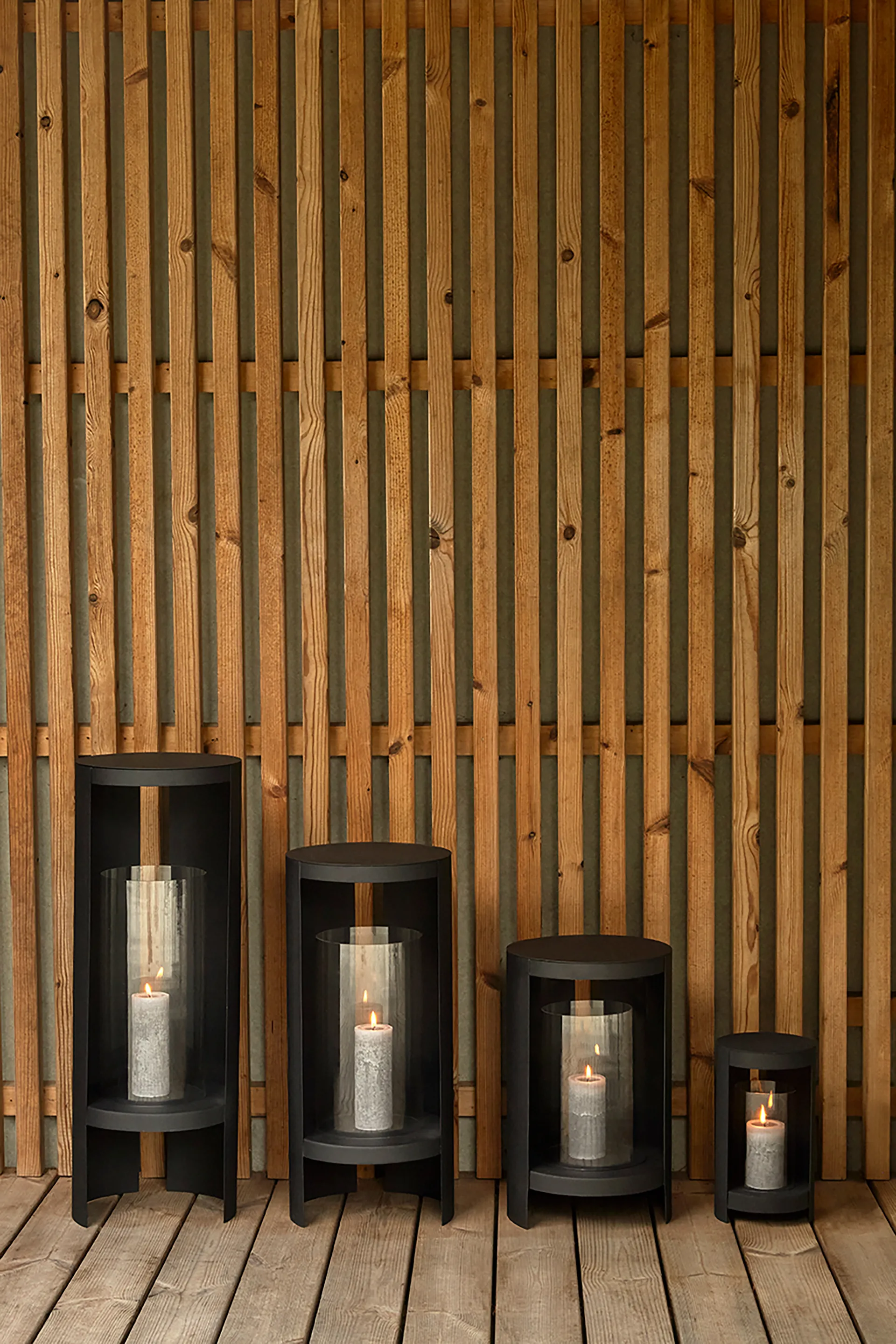 Ora Lanterna de jardim 73 cm, Preto AYTM