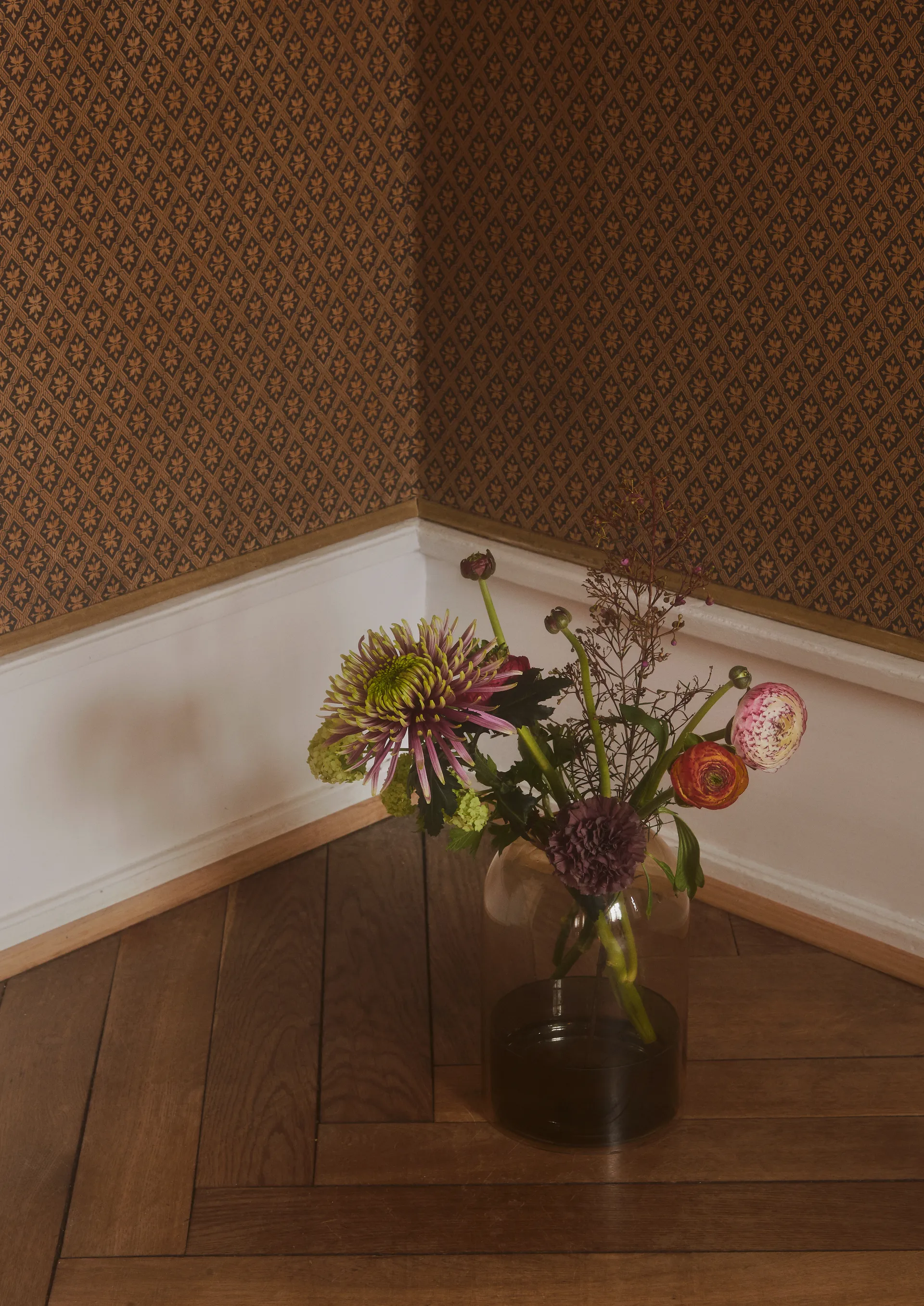 Porta-vela Tota, amarelo-preto AYTM