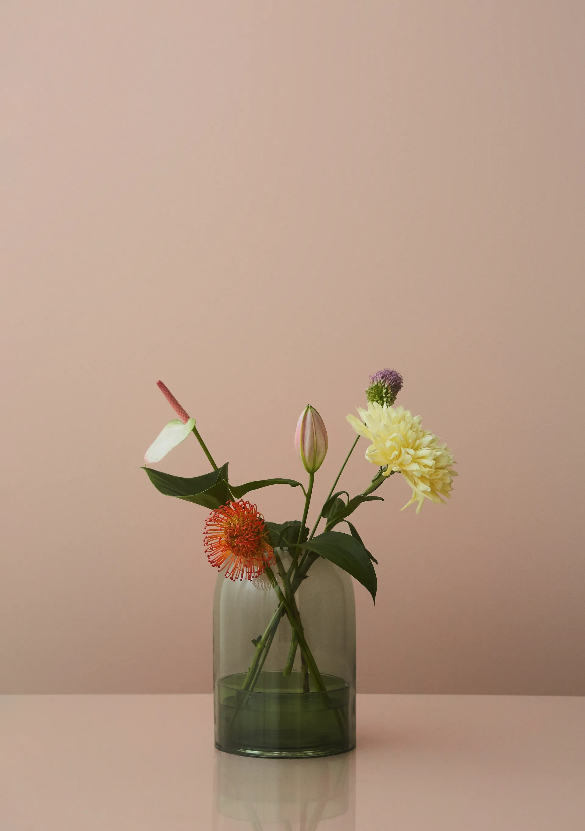 Porta-vela Tota, verde AYTM