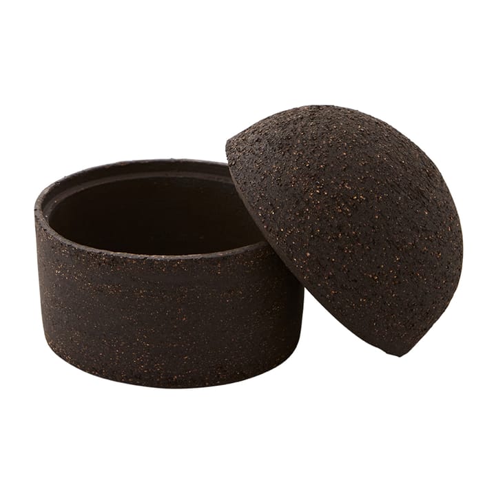 Recipiente com tampa Terra Ø10,7 cm, Java brown AYTM