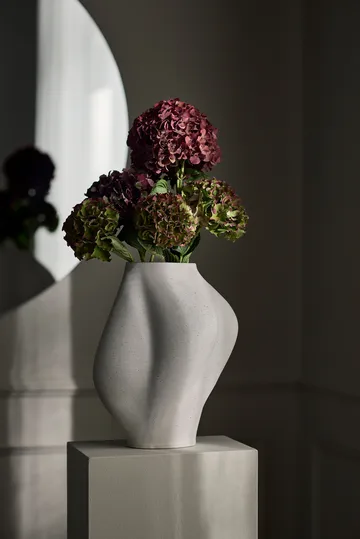 Saltare vaso - Cream, Ø17x35 cm - AYTM