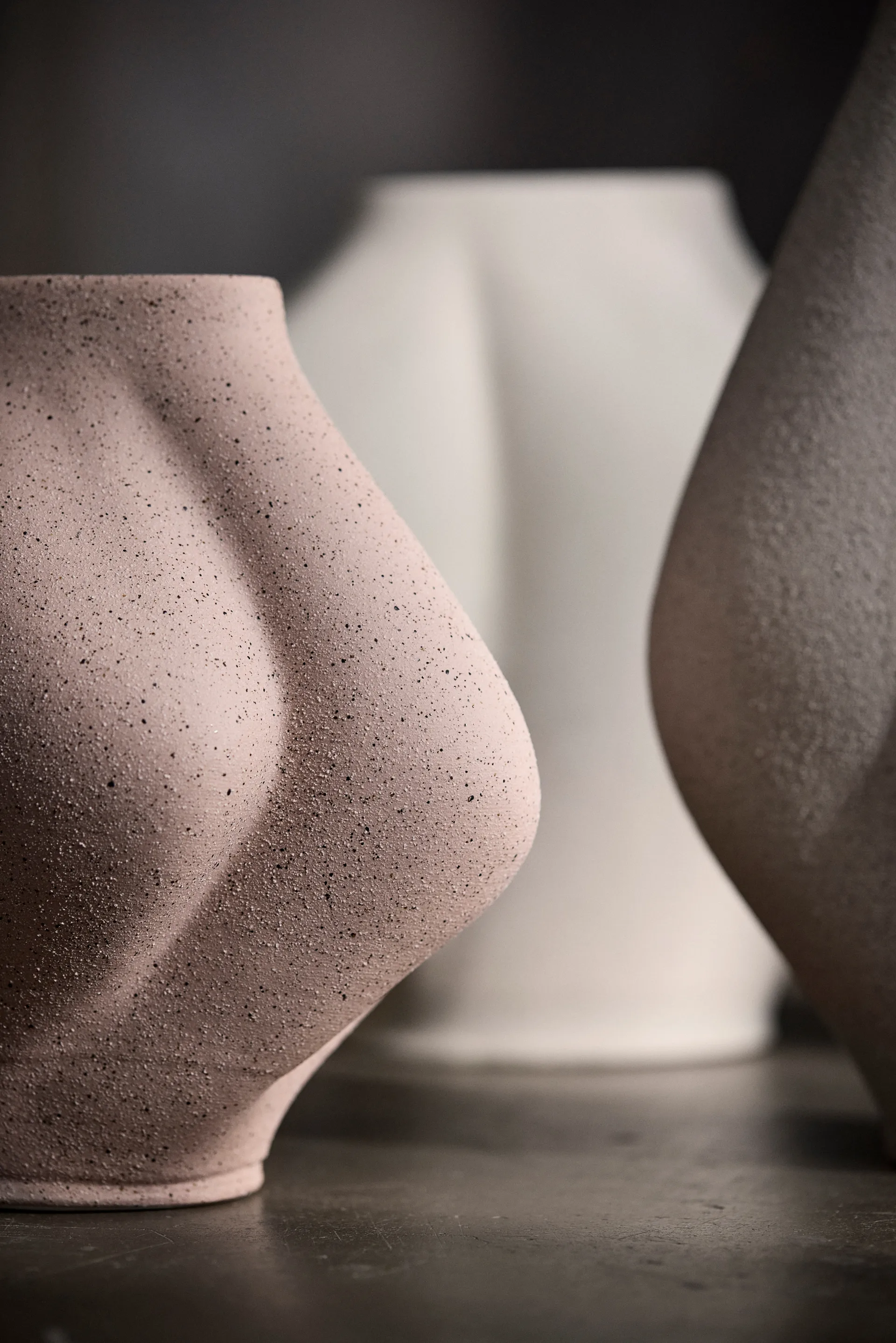 Saltare vaso, Rose, Ø15x25 cm AYTM