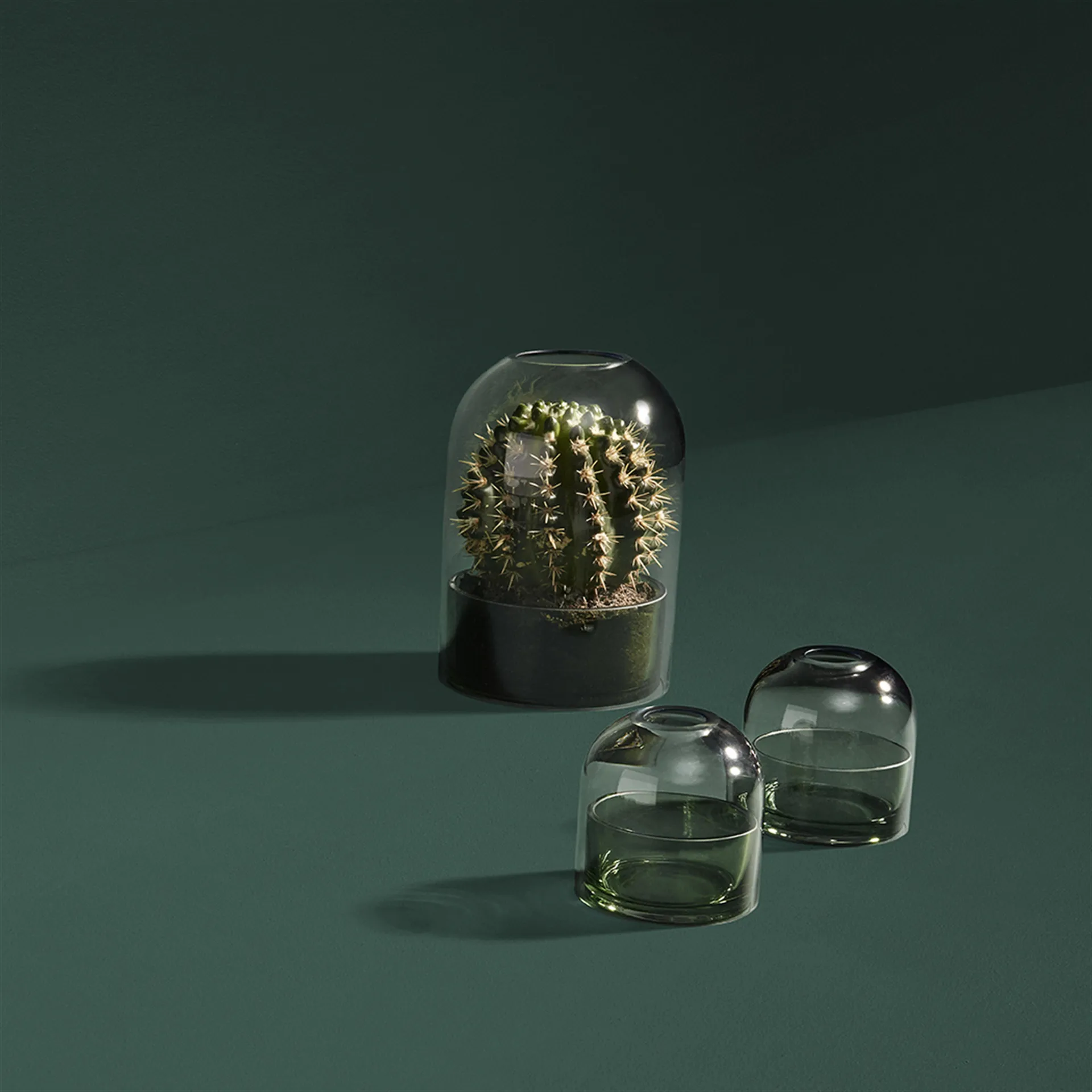 Suporte de velas Tota, verde AYTM