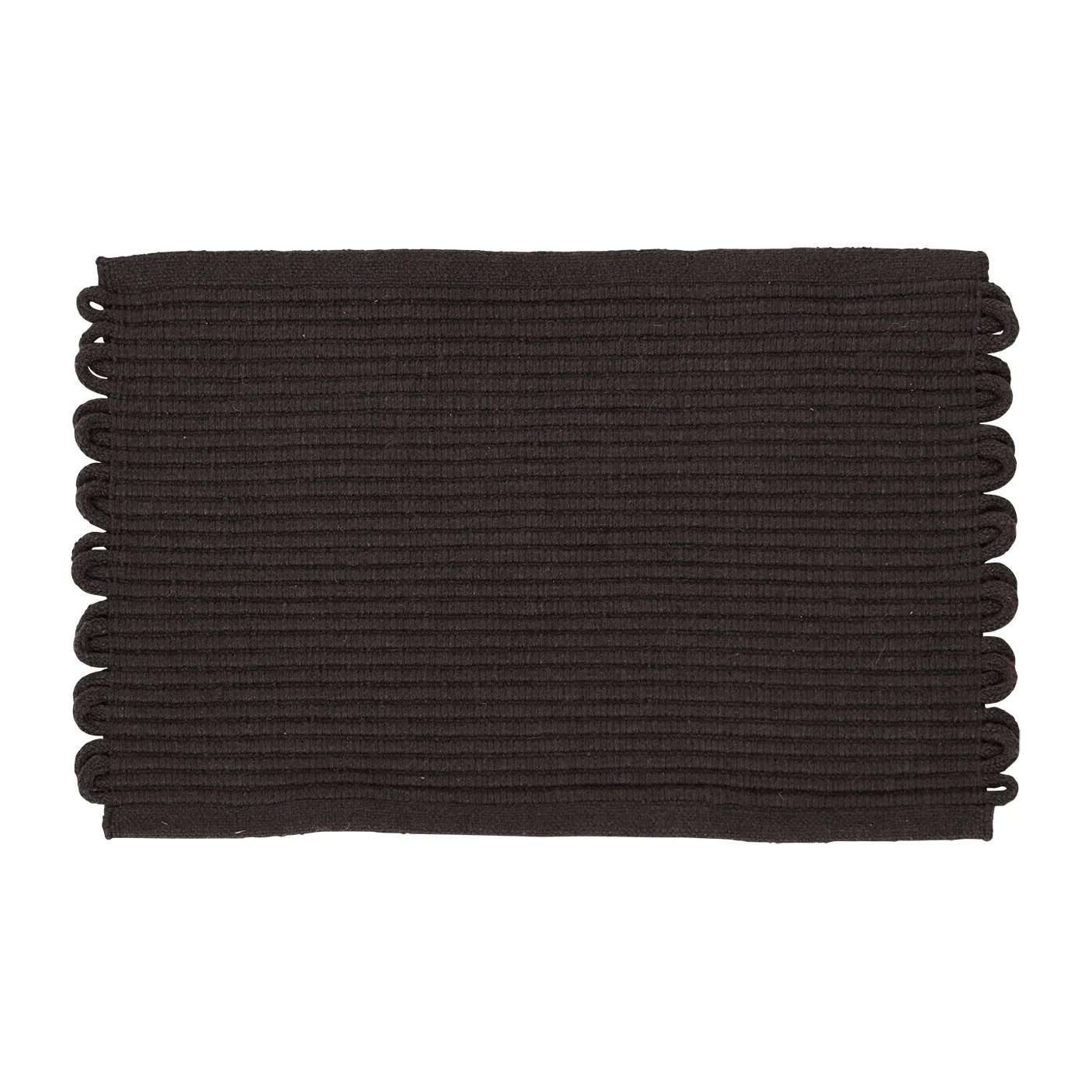 Tapete de entrada Redono 50x70, Cinza escuro AYTM