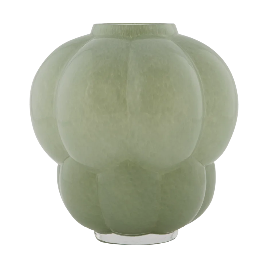 Uva vaso 28 cm, verde pastel  AYTM