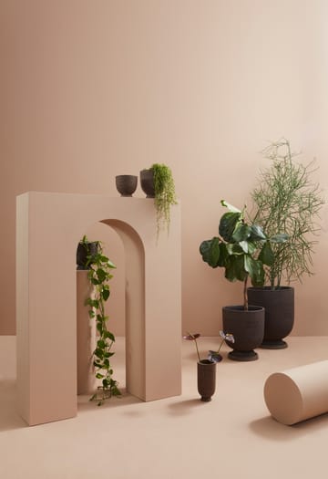 Vaso de flores Terra Ø15 cm - Java brown - AYTM