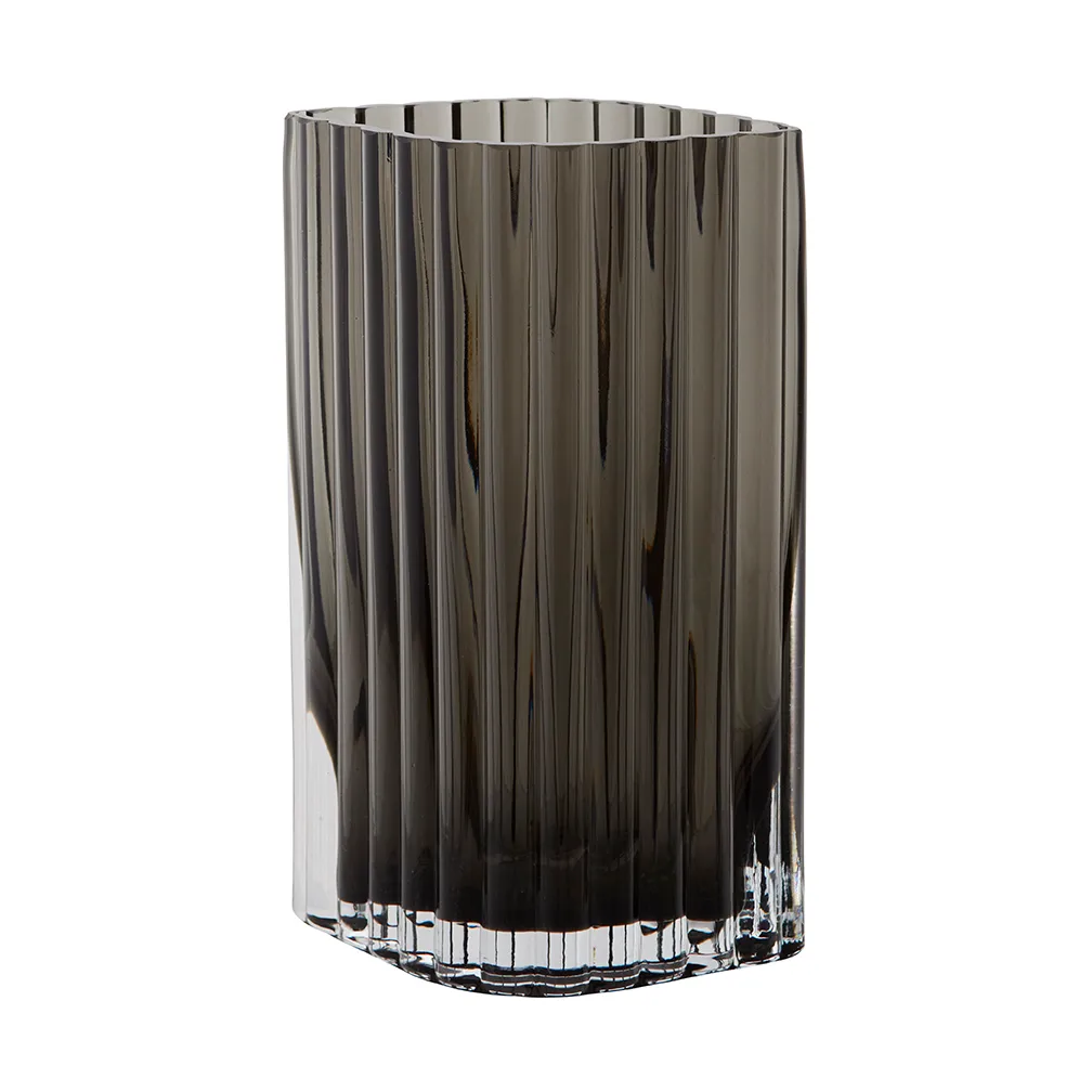 Vaso Folium 20 cm , Preto AYTM