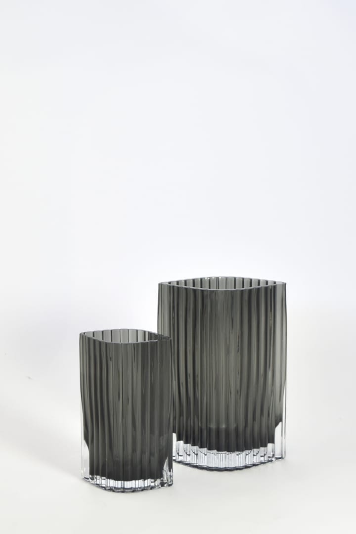 Vaso Folium 20 cm , Preto AYTM