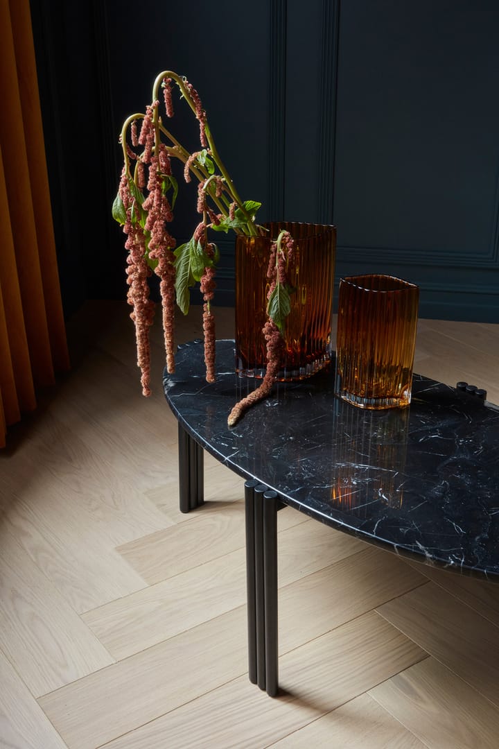 Vaso Folium 25 cm , Âmbar AYTM