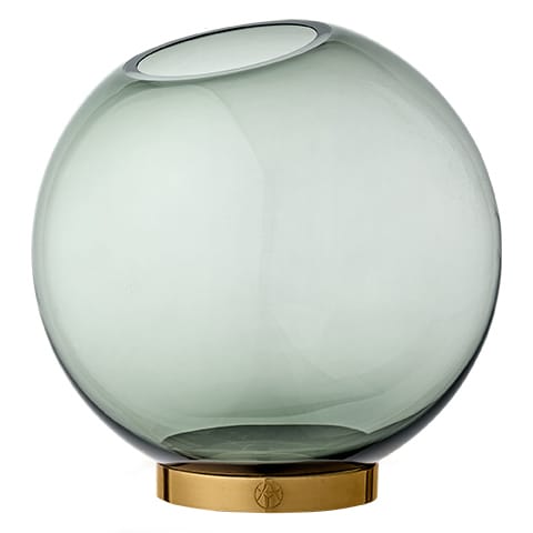 Vaso grande Globe - verde-latão - AYTM