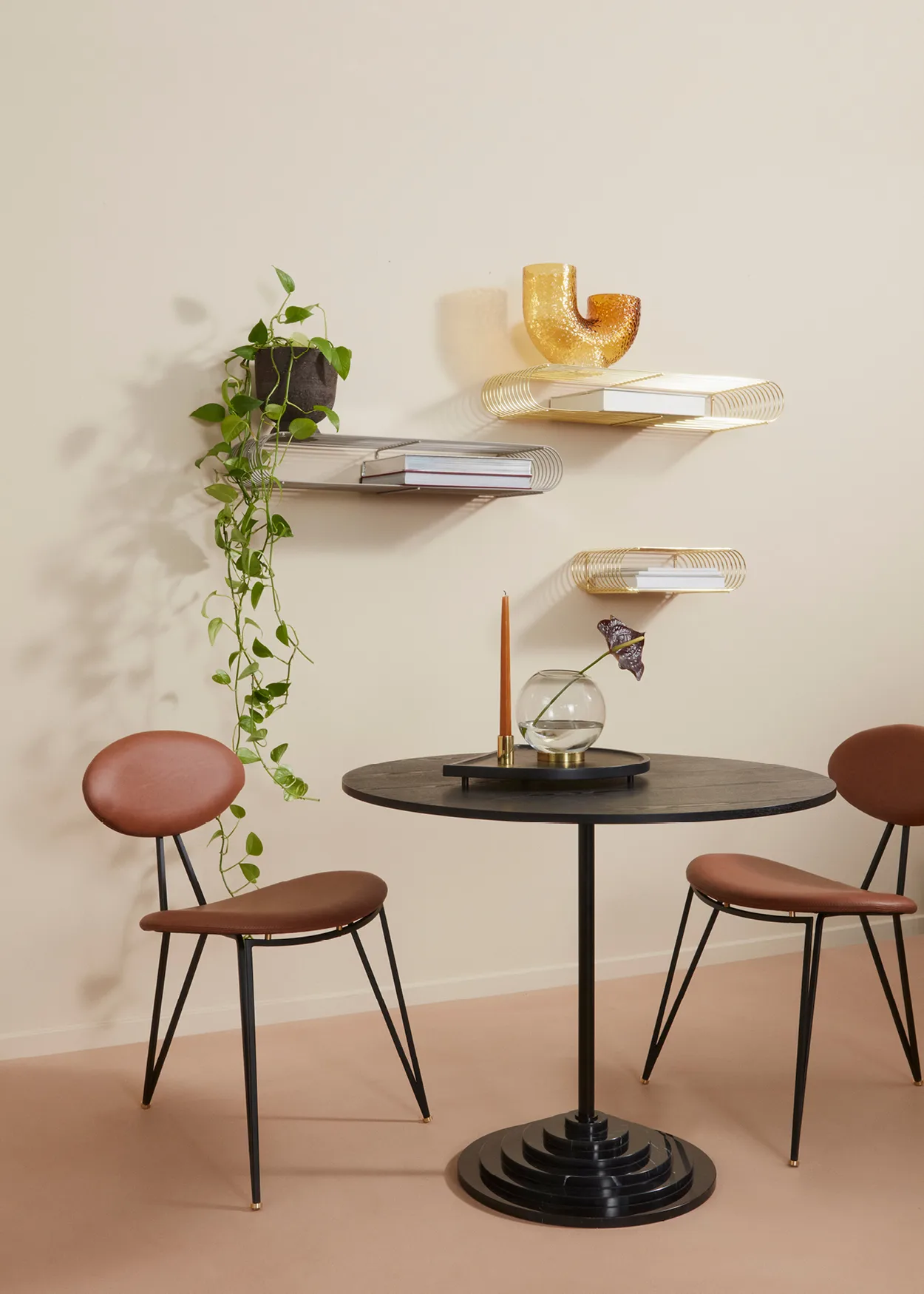 Vaso médio Arura, Âmbar AYTM