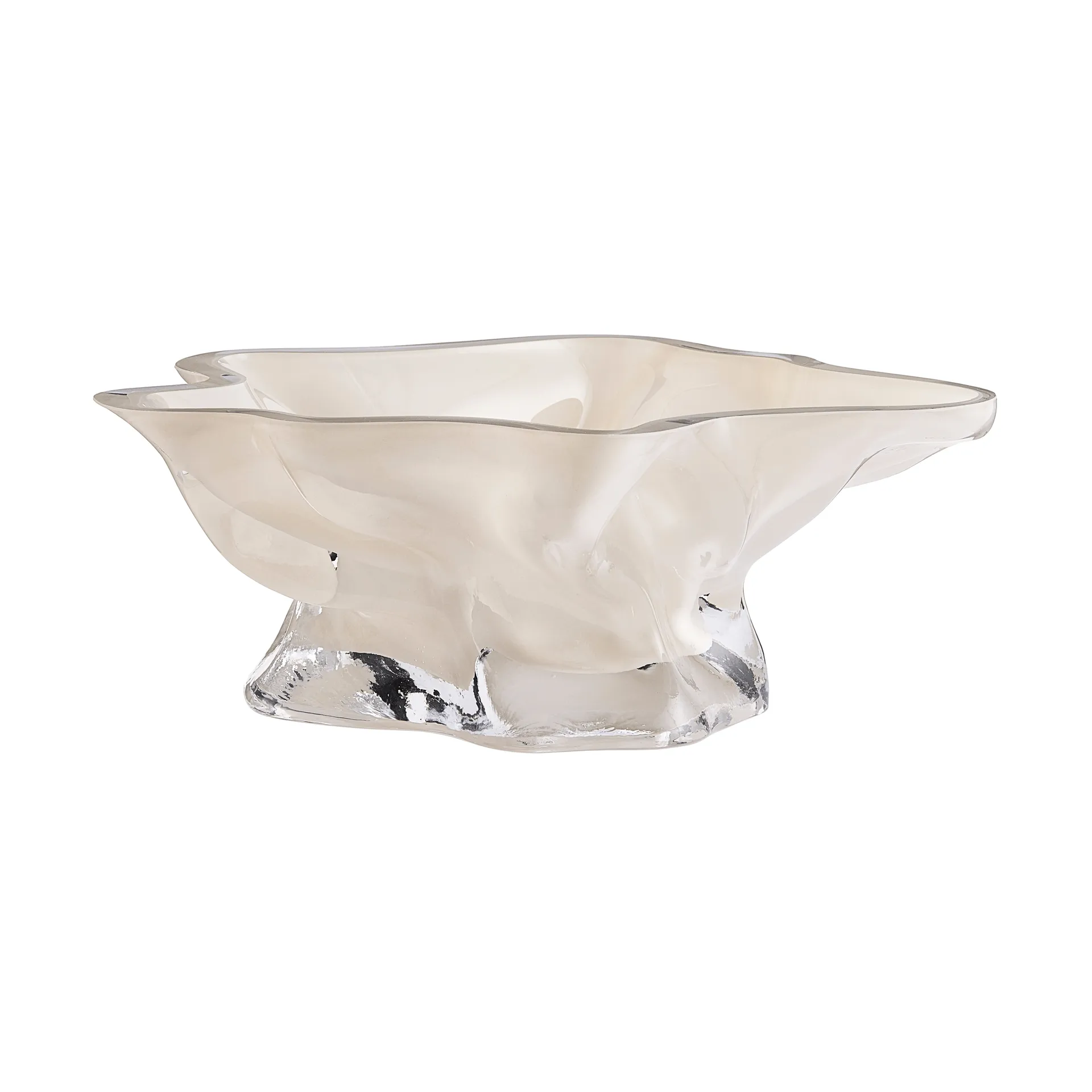 Vena taça decorativa, Creme escuro AYTM