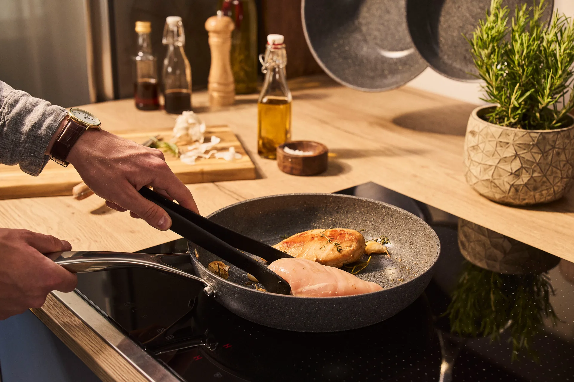 Ballarini Salina Ti-X Granit frigideira de cerâmica, 24 cm Ballarini