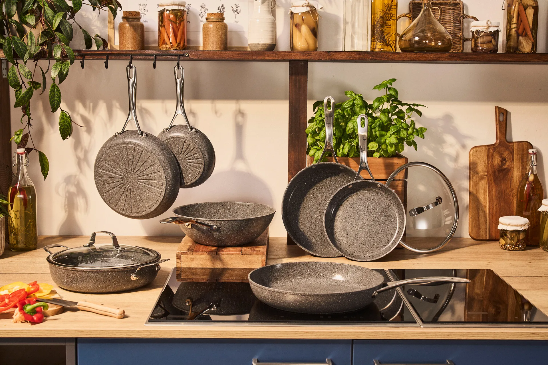 Ballarini Salina Ti-X Granit frigideira de cerâmica, 24 cm Ballarini