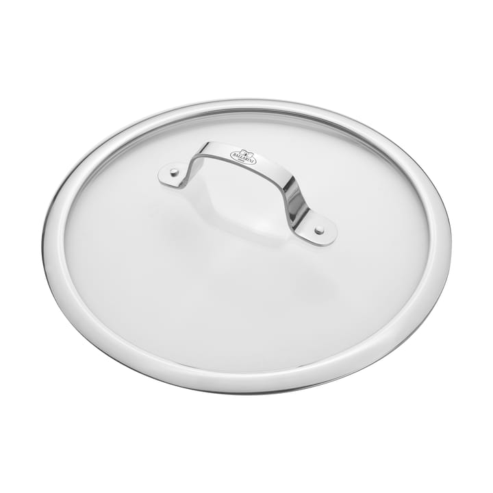 Ballarini tampa de vidro com cabo de aço inoxidável - 28 cm - Ballarini