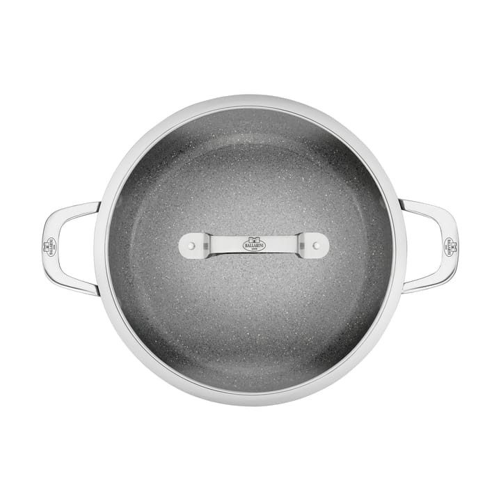 Salina Ceramic Granit frigideira de servir com tampa de vidro, 28 cm Ballarini