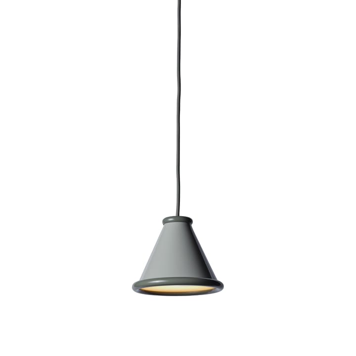 Belle candeeiro pendente Ø15 cm - Cinzento seixo-verde musgo - Belid
