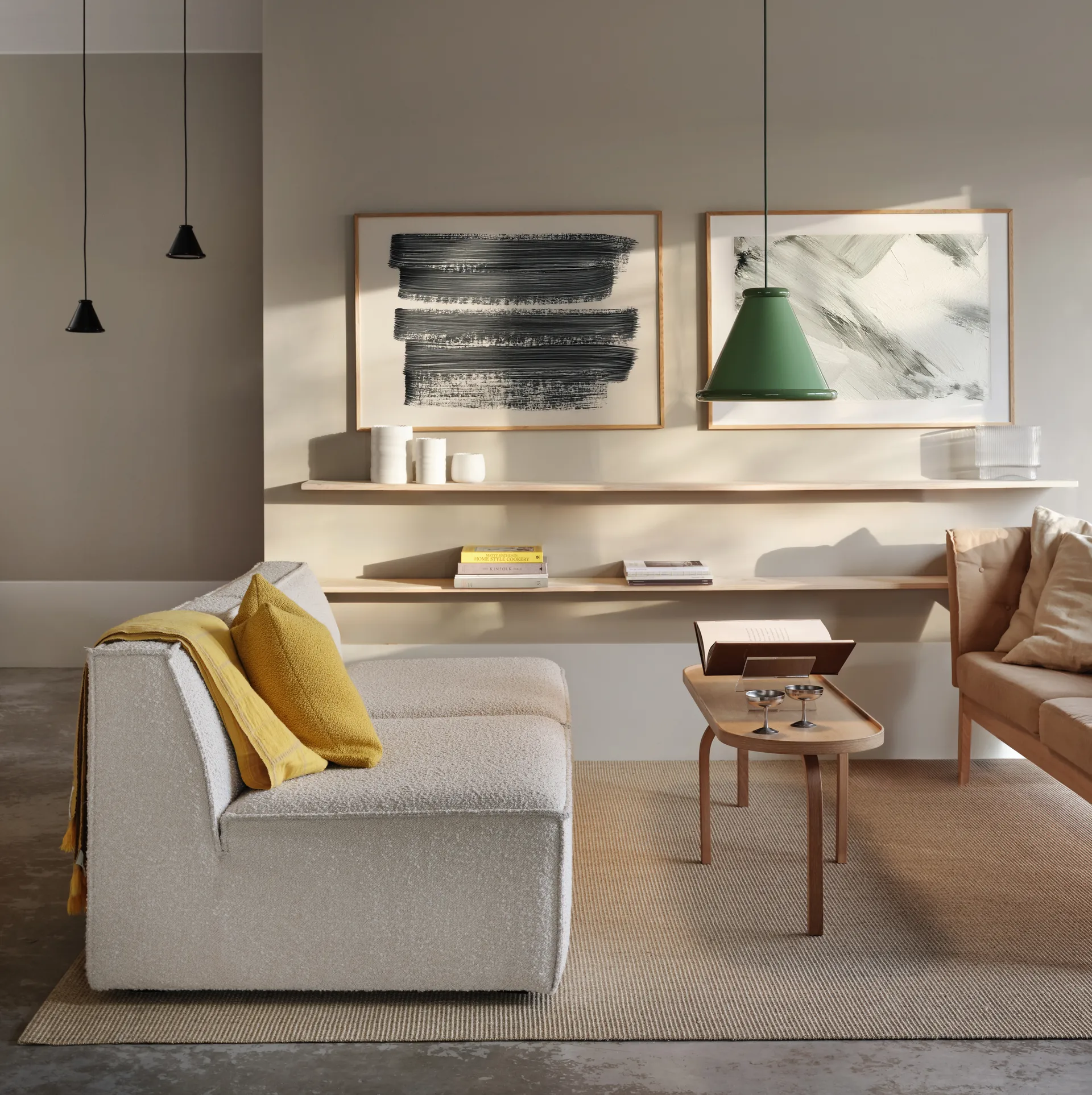 Belle candeeiro pendente Ø15 cm, Preto brilhante Belid