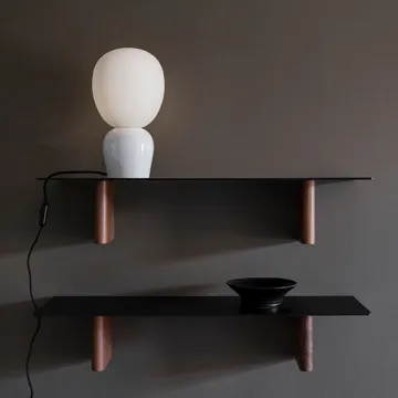 Buddy candeeiro de mesa em vidro opalino - Branco brilhante - Belid