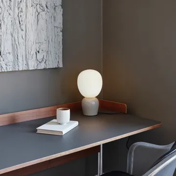 Buddy candeeiro de mesa em vidro opalino - Greige suave - Belid