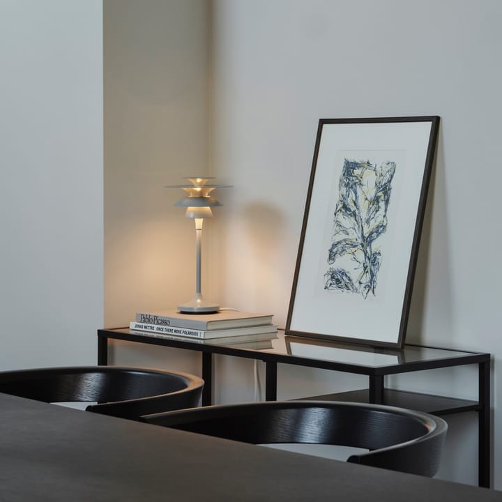 Candeeiro de mesa Picasso 34,8 cm, Azul gelo Belid