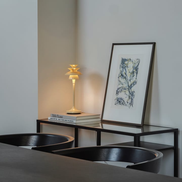 Candeeiro de mesa Picasso 34,8 cm, Mel claro Belid
