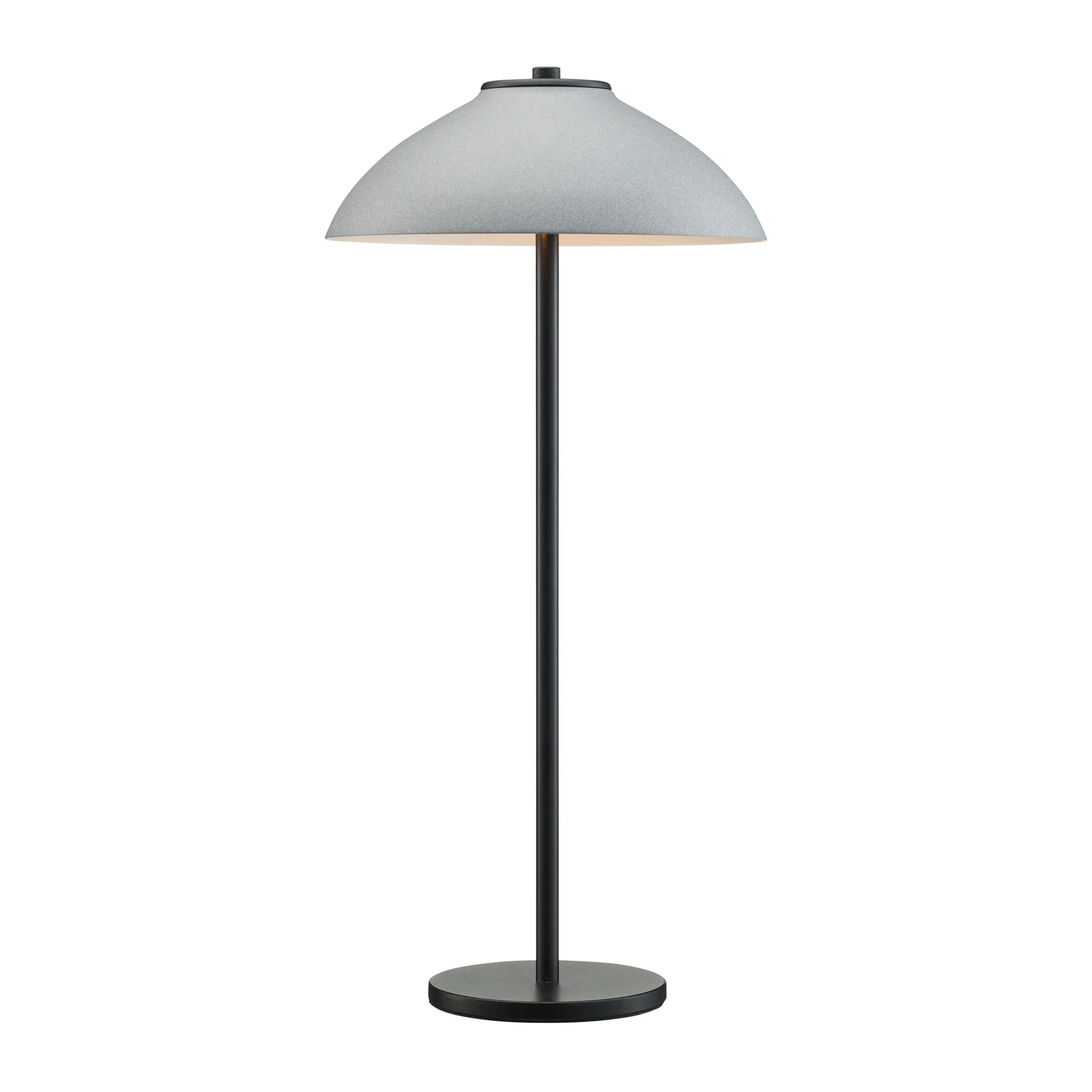  Candeeiro de mesa Vali 50 cm, preto-cimento Belid