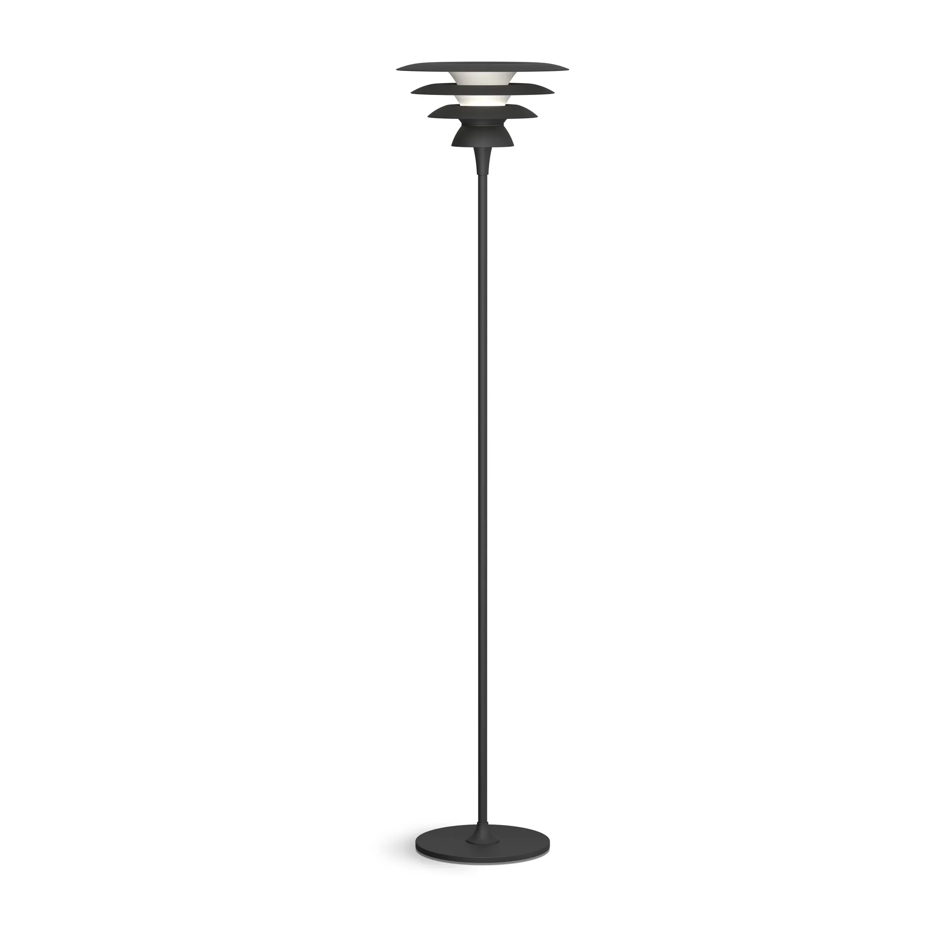 Candeeiro de pé DaVinci Ø30 cm, Preto mate Belid
