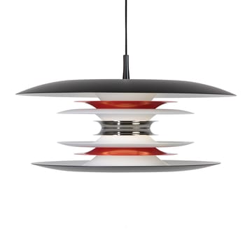 Candeeiro de teto Diablo Ø50 cm - Preto mate-vermelho brilhante - Belid