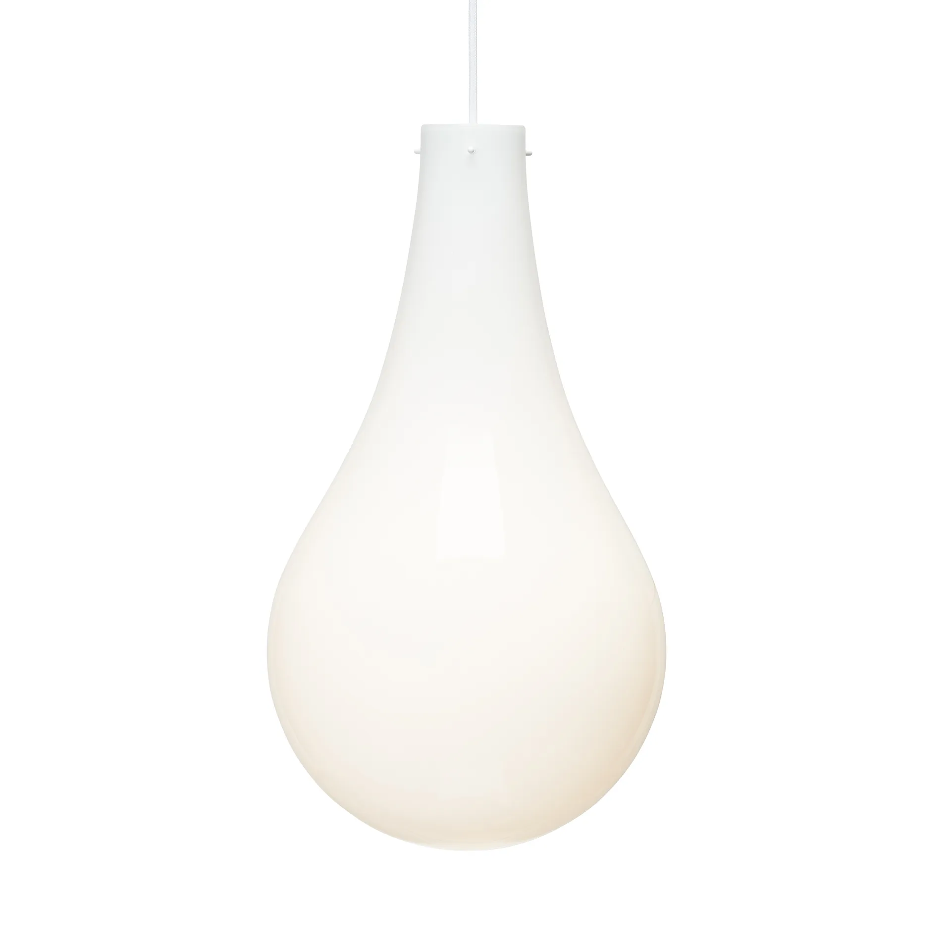 Candeeiro suspenso Cooper 23,5 cm, Branco Belid