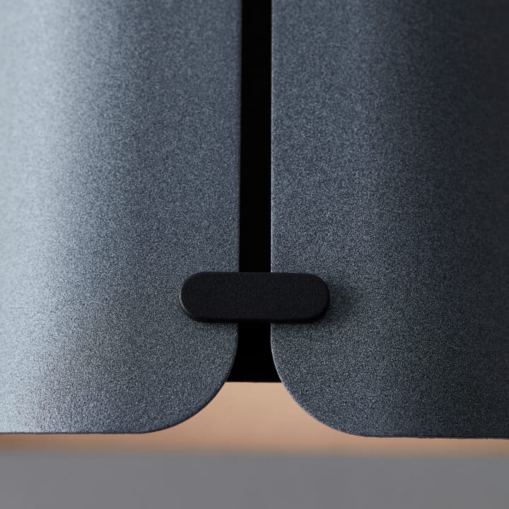 Candeeiro suspenso Fold Ø27 cm, estrutura antracite-cimento Belid